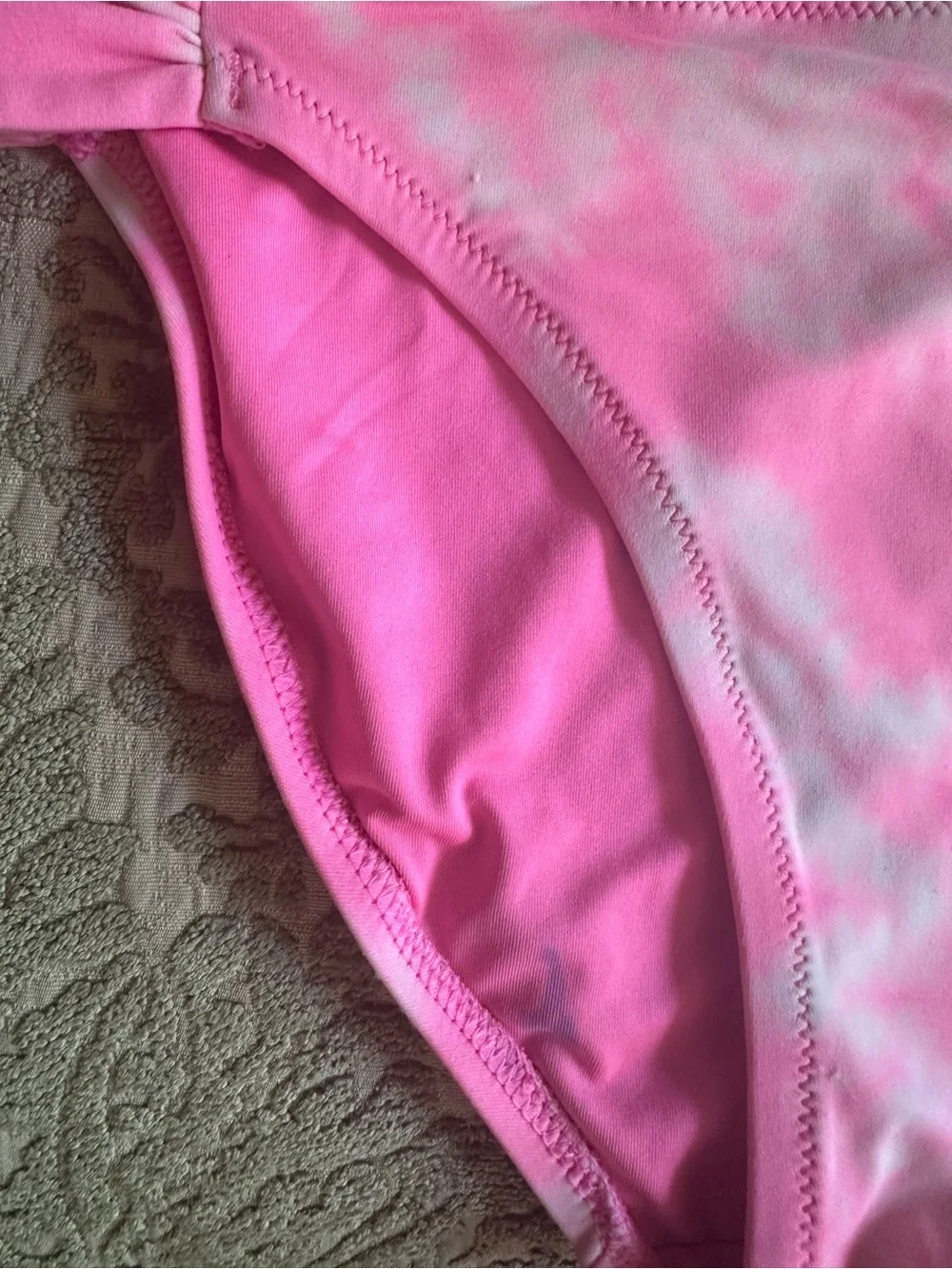 PINK Victoria's Secret Pink Tie-Dye Bikini Top & Bottom